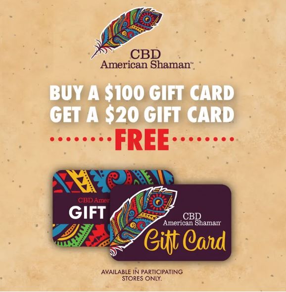 CBD American Shaman On Bluemound Gift Card